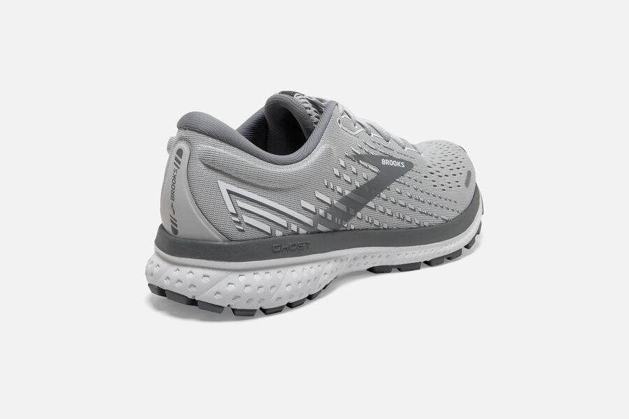 Brooks Ghost 13 Road Running Shoes Womens Grey 342906-BZW